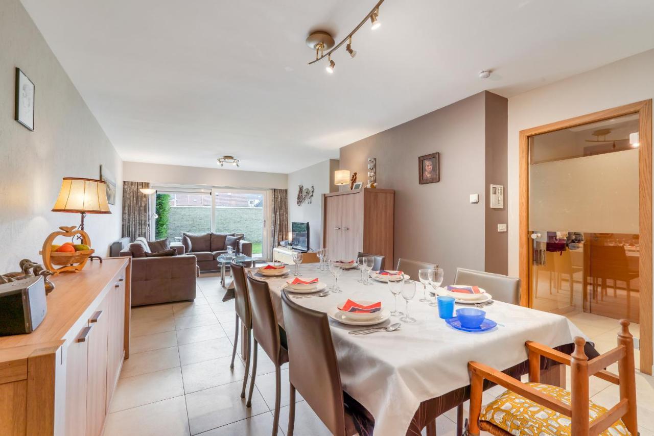 Luxury Apartment With Garden Close To The Beach Oostende Dış mekan fotoğraf