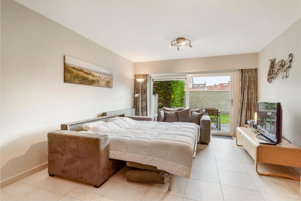 Luxury Apartment With Garden Close To The Beach Oostende Dış mekan fotoğraf